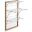 Tendedero Plegable Pared Madera