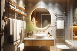 El toallero perfecto para baños pequeños