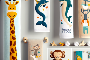 Toalleros con diseño de animales: Diversión en cada detalle