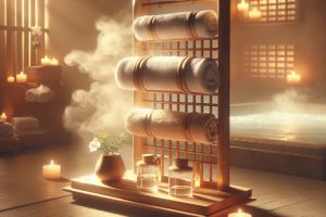 Toalleros con sistema de aromaterapia: Relajación completa