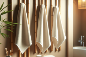 Toalleros de bambú: Elegancia sostenible en tu baño