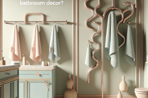¿Los toalleros pueden influir en la decoración de tu baño?